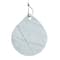 Hello Honey® 14" White Mélange Marble Board with Handle